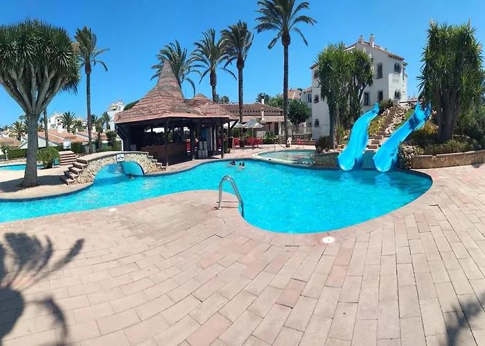 2 Hab Cerca Piscina Toboganes. Wifi Gratis Villa Denia